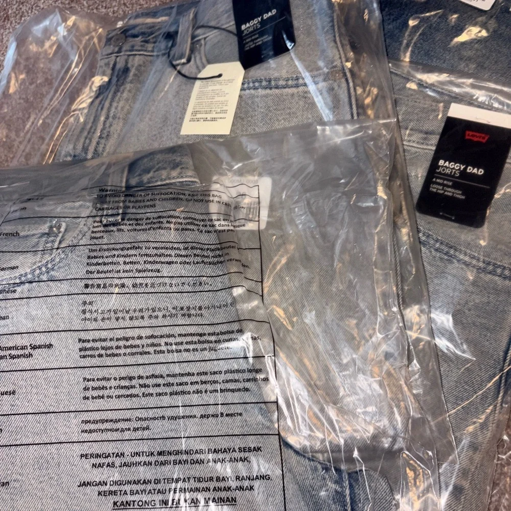 Levi’s Premium Baggy Dad Jorts